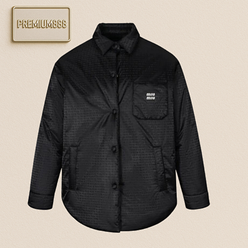 Mi Umi U All-over Printed Nylon Barrage Down Jacket