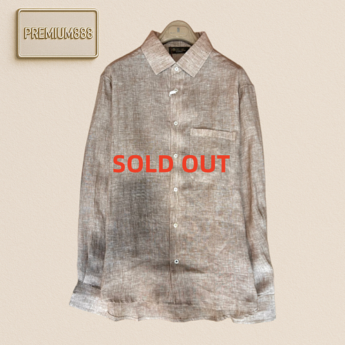 Loro Piana Linen Short-sleeved Shirt