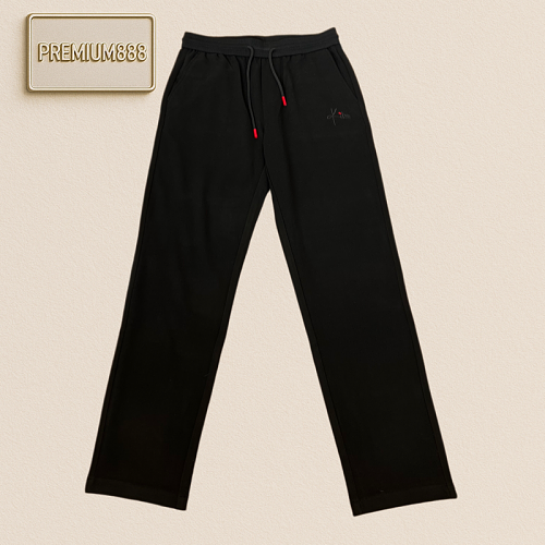 Kiton Quinton Embroidered Straight Fit Casual Pants