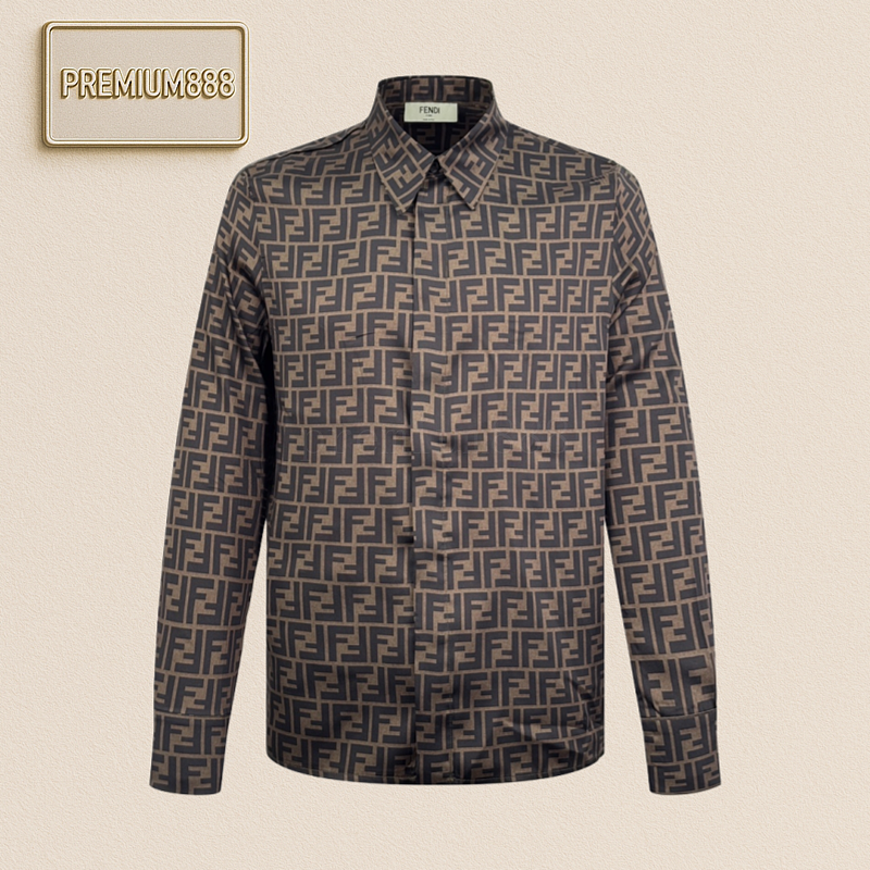 Fendi Fully Printed FF Shirts