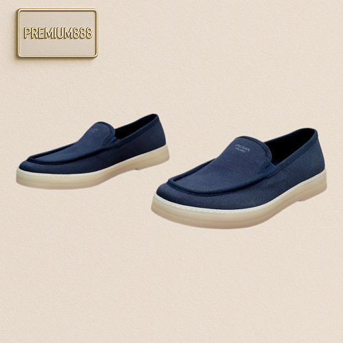 Prada Men's New Fabric Loafers