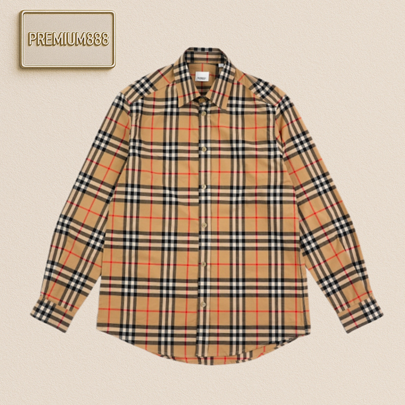 Burberry Burbe Rry Plaid Shirt