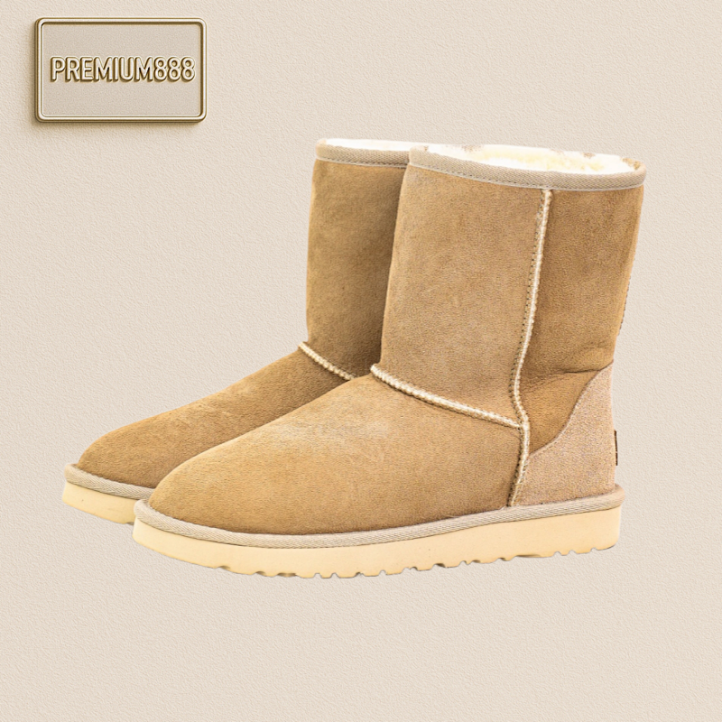 Ugg Guangzhou's Major Foreign Trade Factory Produces Genuine Sheep Fur From The Toe To The Ins