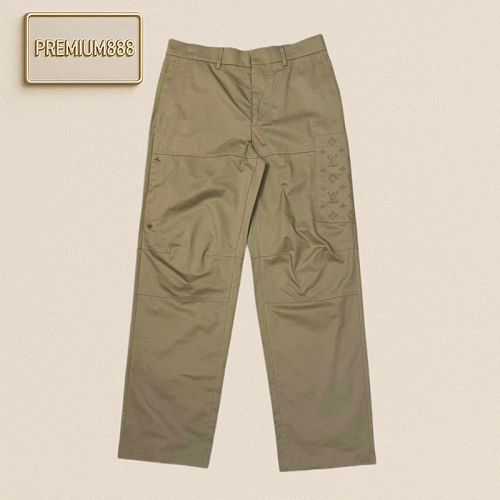 1v Louis Embroidered Workwear Pants