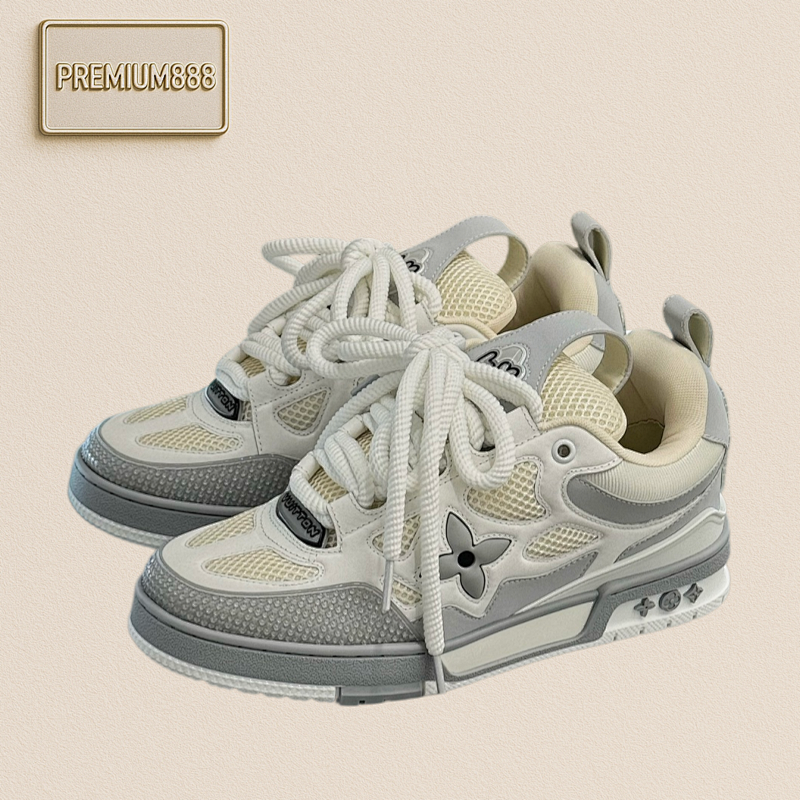Louis Vuitton LV Skate Sneakers In Grey