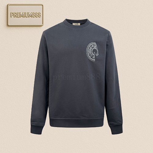 Hermès Hermes Paris Saddle Stud Applique Hoodie