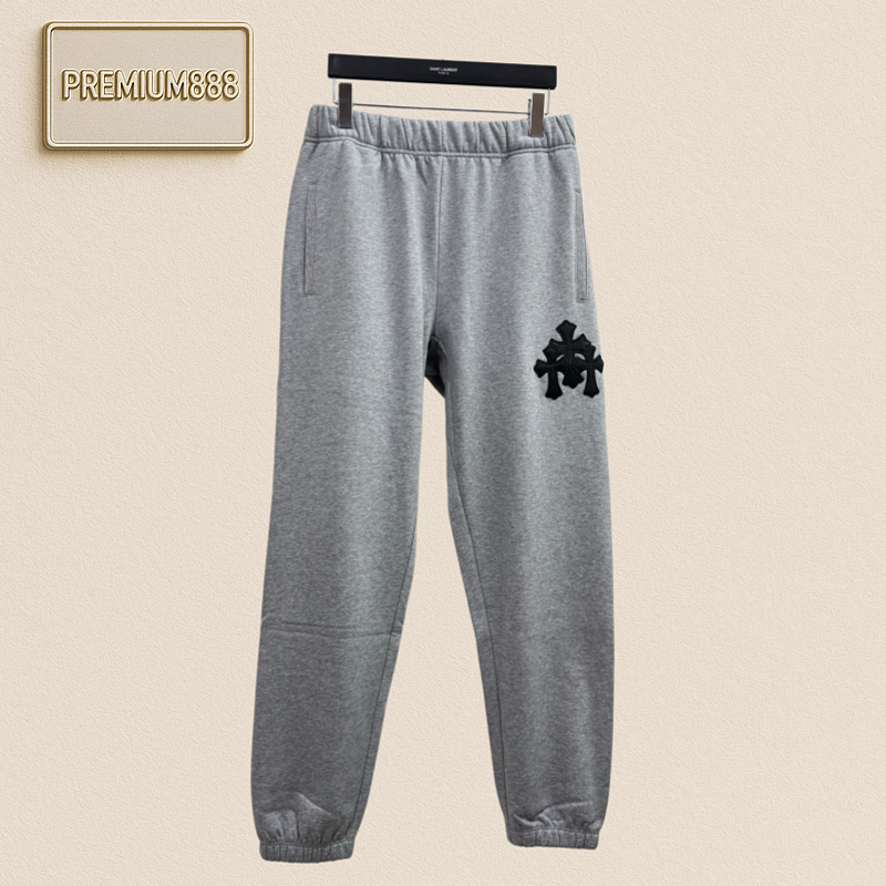 Chrome Hearts CH Crocin Cross-Frame Denim Pants