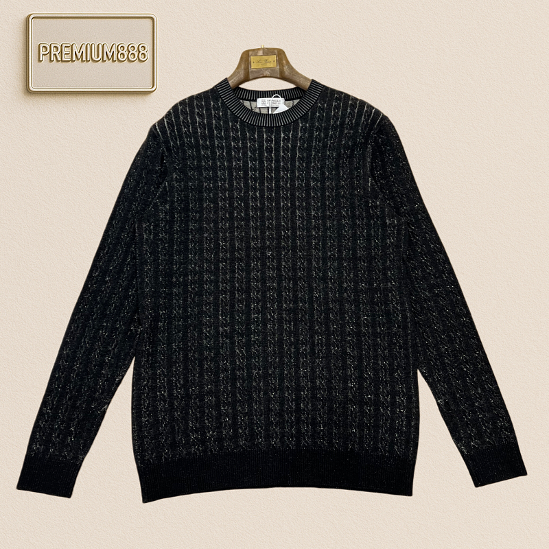 BC Brunello Twisted Roundneck Knit Long Sleeve