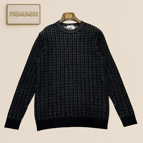 BC Brunello Twisted Roundneck Knit Long Sleeve