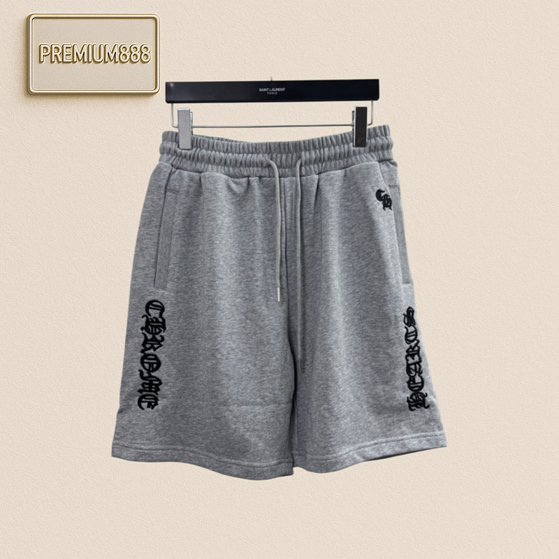 Krozin Sanskrit Alphabet Embroidery Pocket Shorts