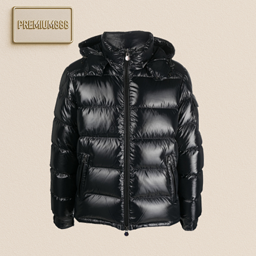 Moncler Mon Cler Maya Shiny Waterproof Down Jacket