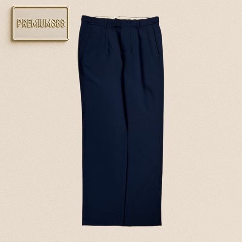 Zegna Jenia Simple Double Pleat Casual Pants