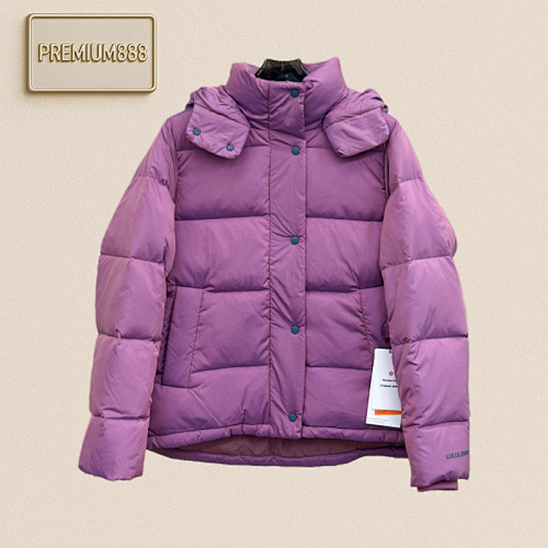 Off-White Lululemon Five-check Cinched Waist Down Jacket