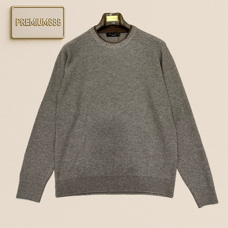 Loro Piana Loony Piana Casual Two-Piece Round-neck Knit Sweater