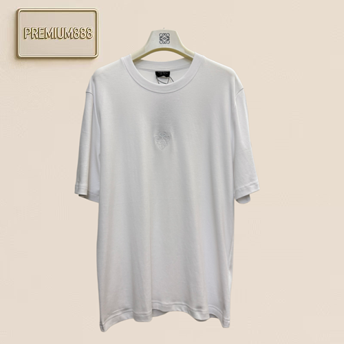 Gucci - Short-sleeved T-shirt With Small Embroidered Design On The Chest