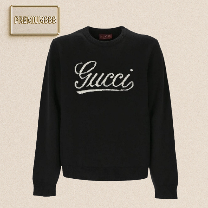 Gucci Wool In A Heather Grey Hue