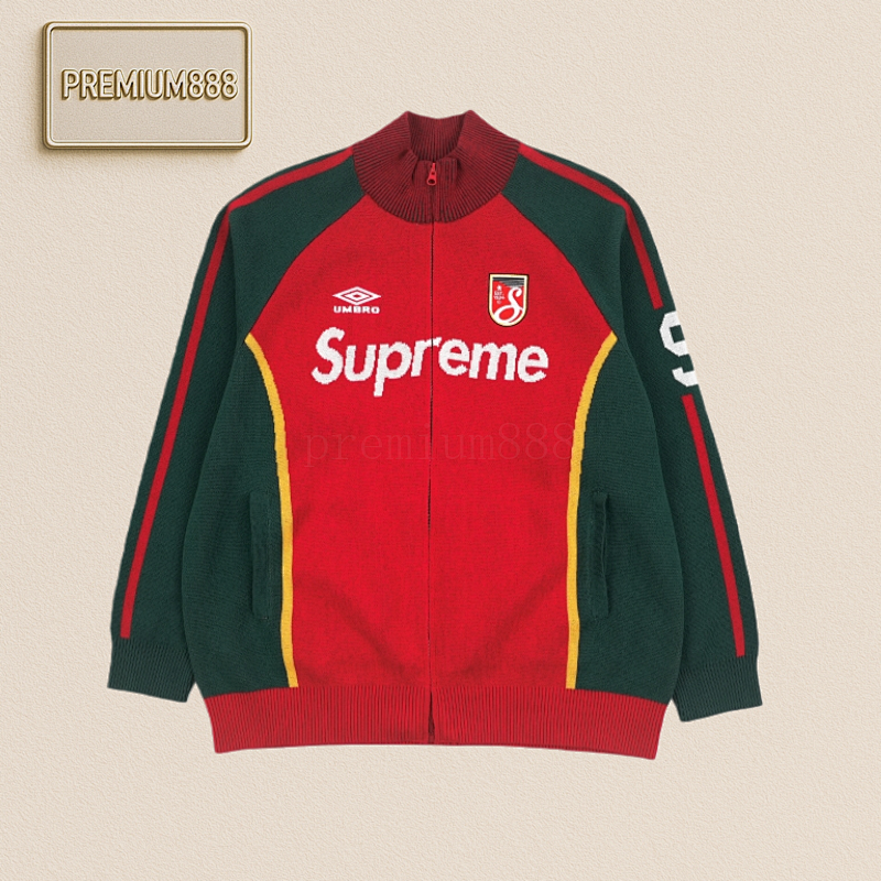 Supreme Sup 25Fw Umbro Collaboration Sweater Jacket
