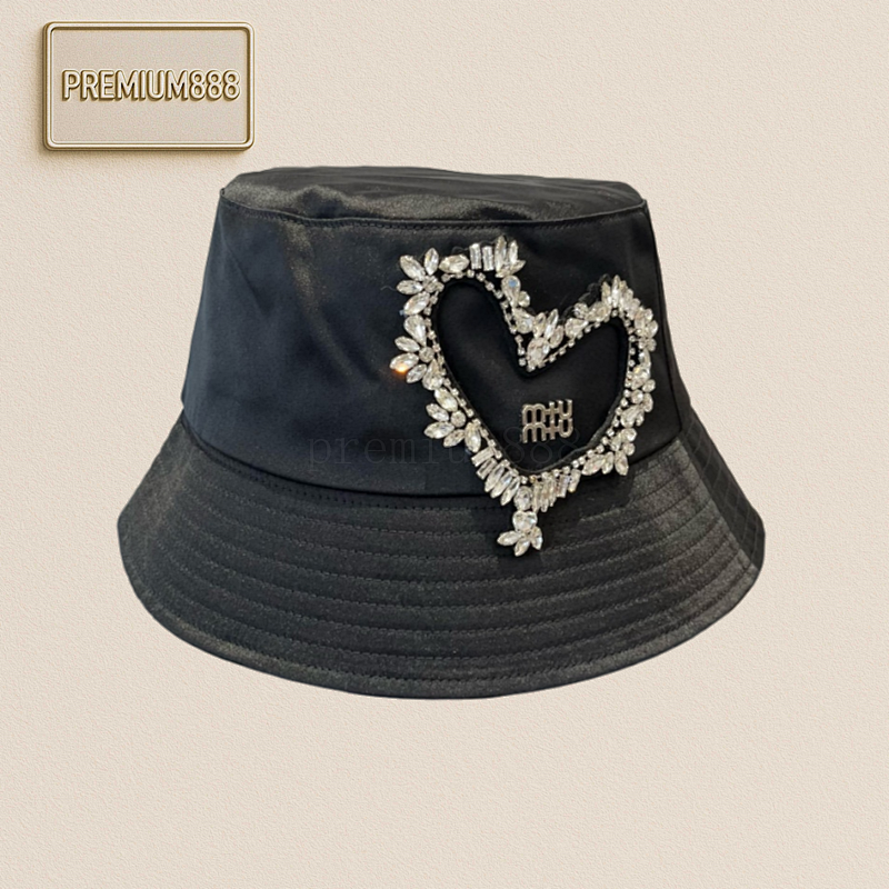 Miumiu Miu's New Satin Bucket Hat With A Head Circumference Of 57cm