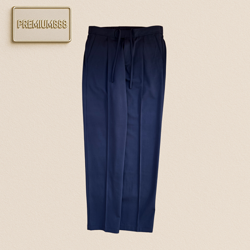 Brioni Casual Pleated Drawstring Wide-leg Pants