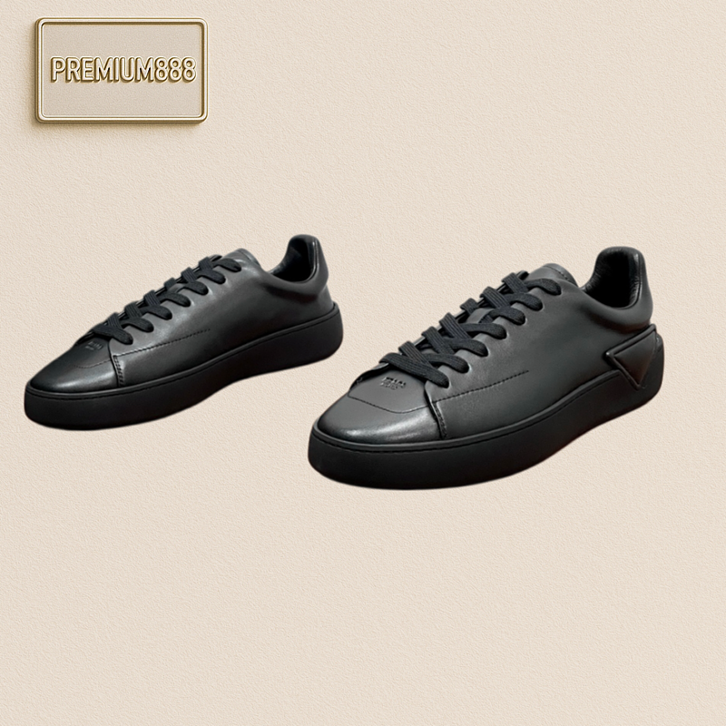 Prada Men's Court Leather Sport Shoes For Sale