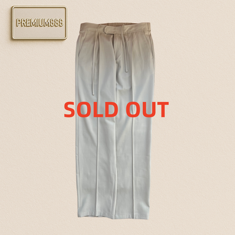 Brioni Casual Pleated Drawstring Wide-leg Pants