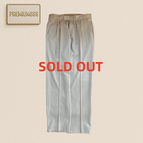 Brioni Casual Pleated Drawstring Wide-leg Pants