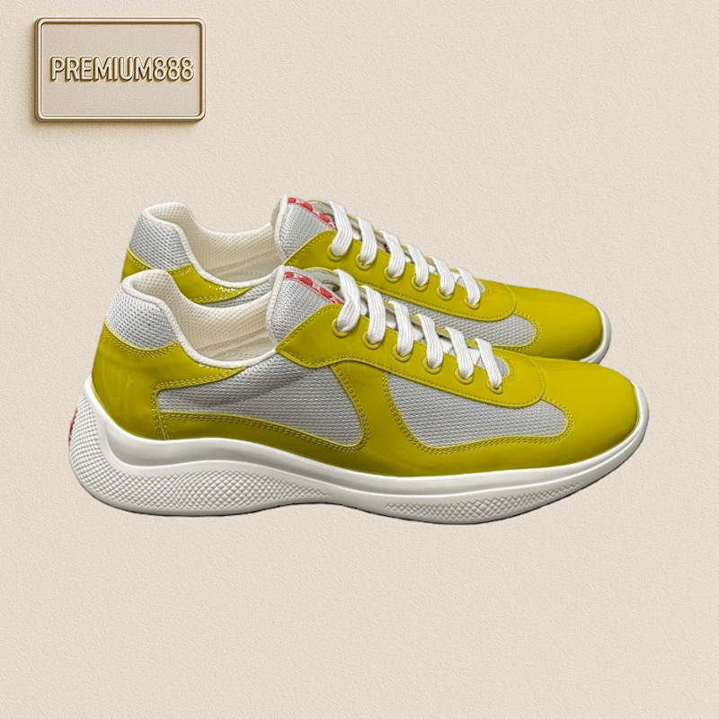 Prada America's Cup Casual Sneakers A Brand-new Upgrade In