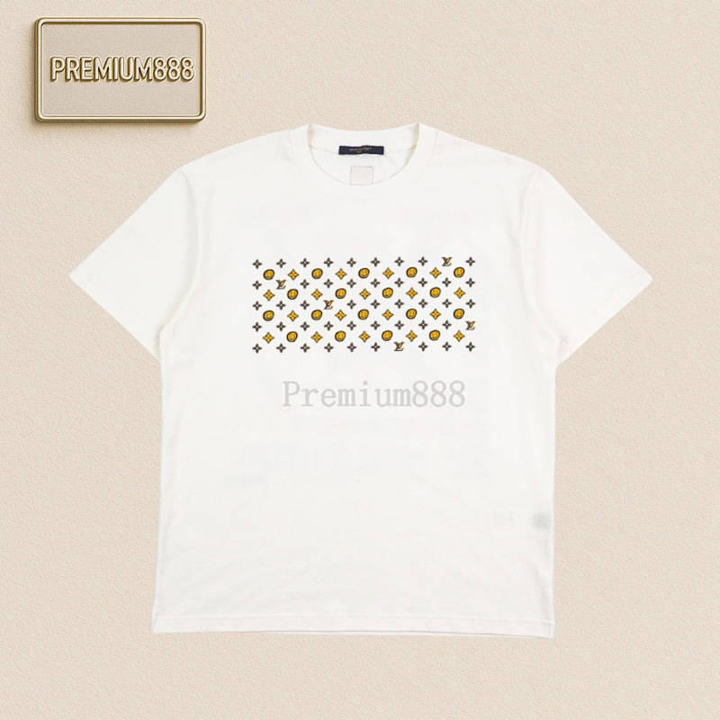 Louis Vuitton L V Limited Edition Smiling Face T-shirt