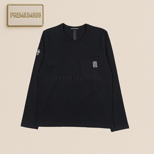 Chrome Hearts New Limited Edition Printed Long Sleeve With Sanskrit Embroidered Letters