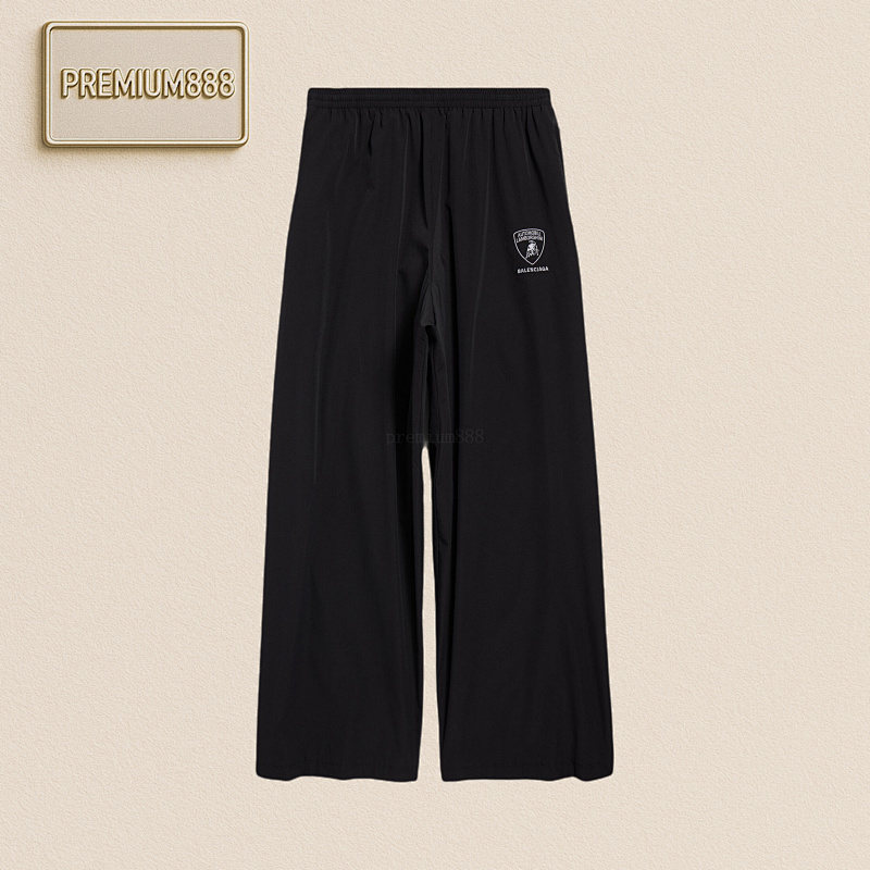 Balenciaga Balenci Aga Rambo Embroidery Trousers