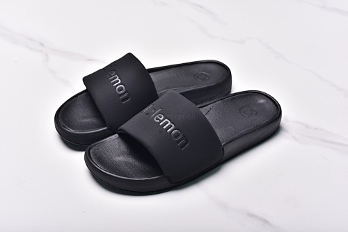 Lululemon RestFeel Slide Comfortable Non-slip And Anti-Abrasion Slippers All Black