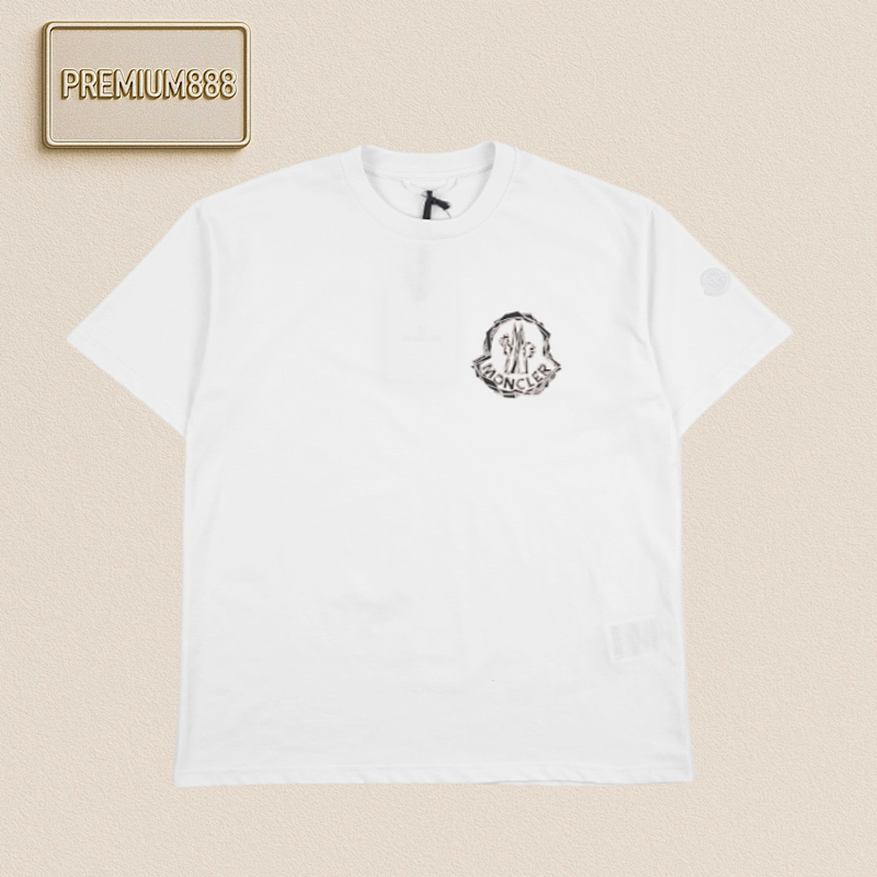 Moncler Mo Ncler Chest Logo Print T-shirt