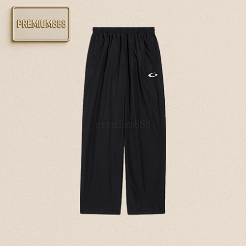 Ba Lenciaga Balenciaga Ring Embroidery Woven Pants