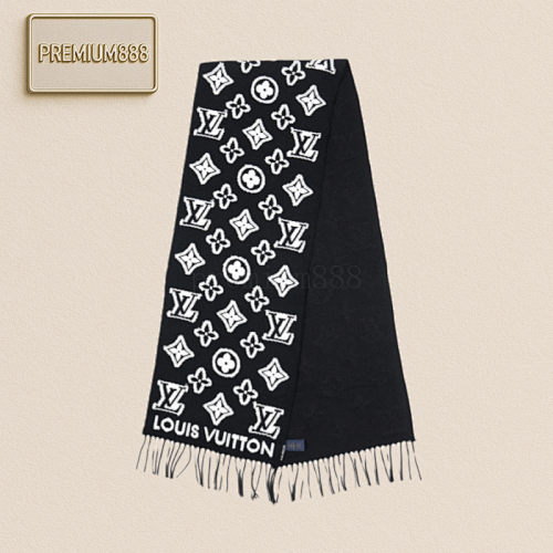 Louis Vuitton LV Design Wool Scarf
