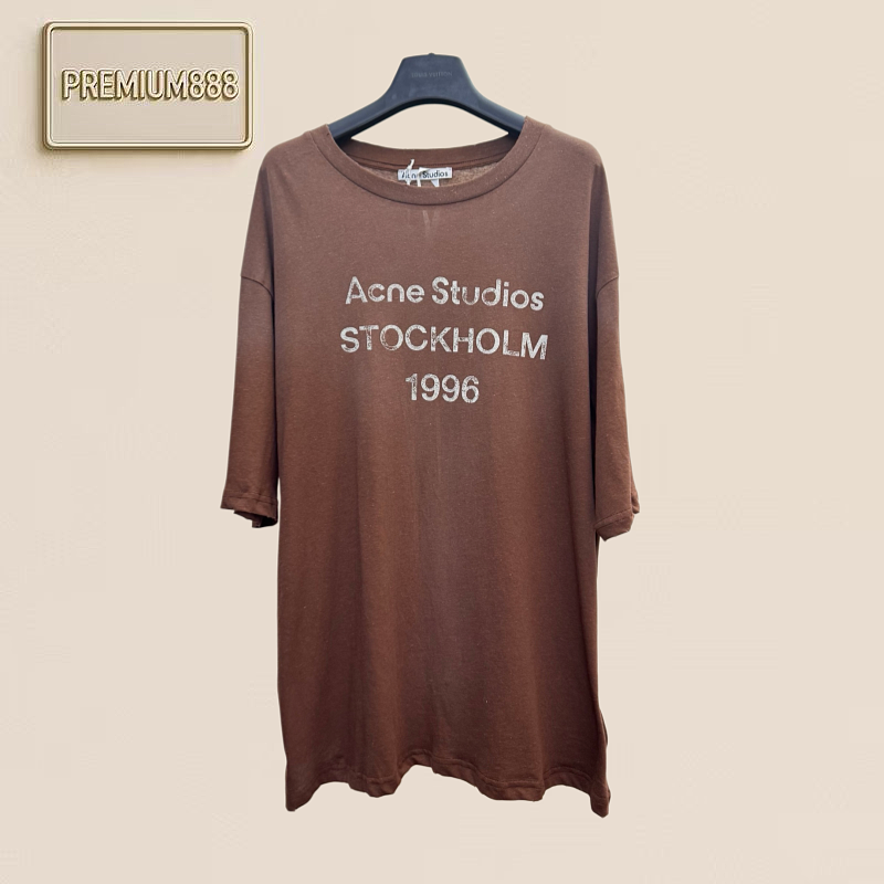 Acne Studios Mud-Dye Washed Vintage Short-Sleeved T-Shirt
