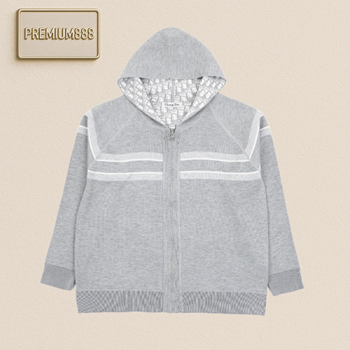 Louis Vuitton CD 23Fw Oblique Monogram Cashmere Double-sided Jacket
