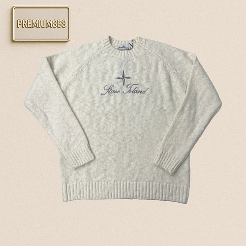 Stone Island Holiday Limited Edition Logo Embroidery Sweater