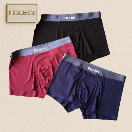 Prada - Fashion Men's Underwear Export Orders To Foreign Countries Original Quality Seamle