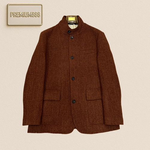 LP NooyiPianya Button-down Single-Piece Wool Casual Jacket
