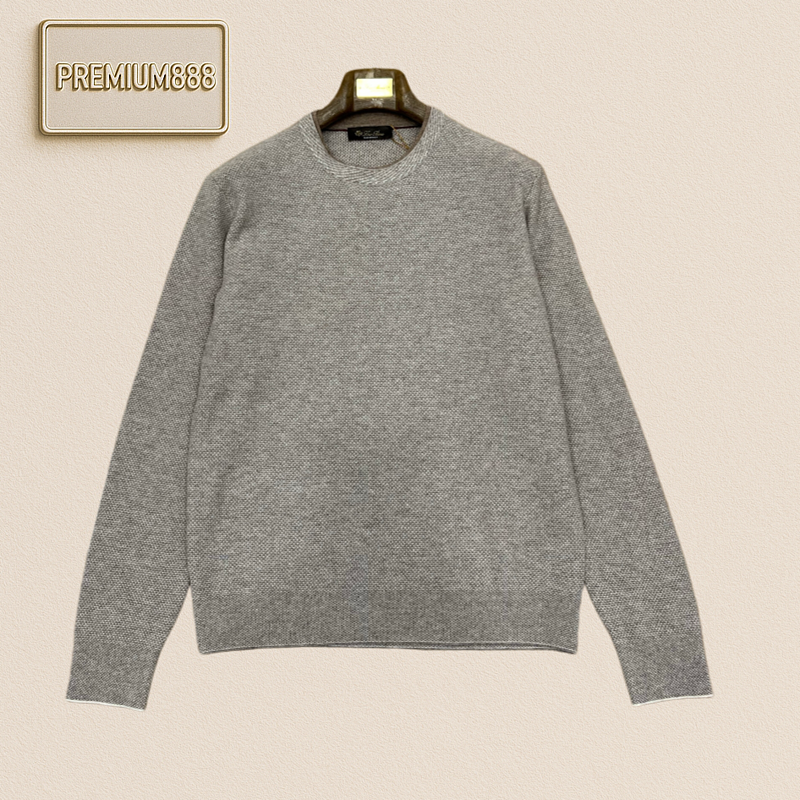Loro Piana Loony Piana Casual Two-Piece Round-neck Knit Sweater