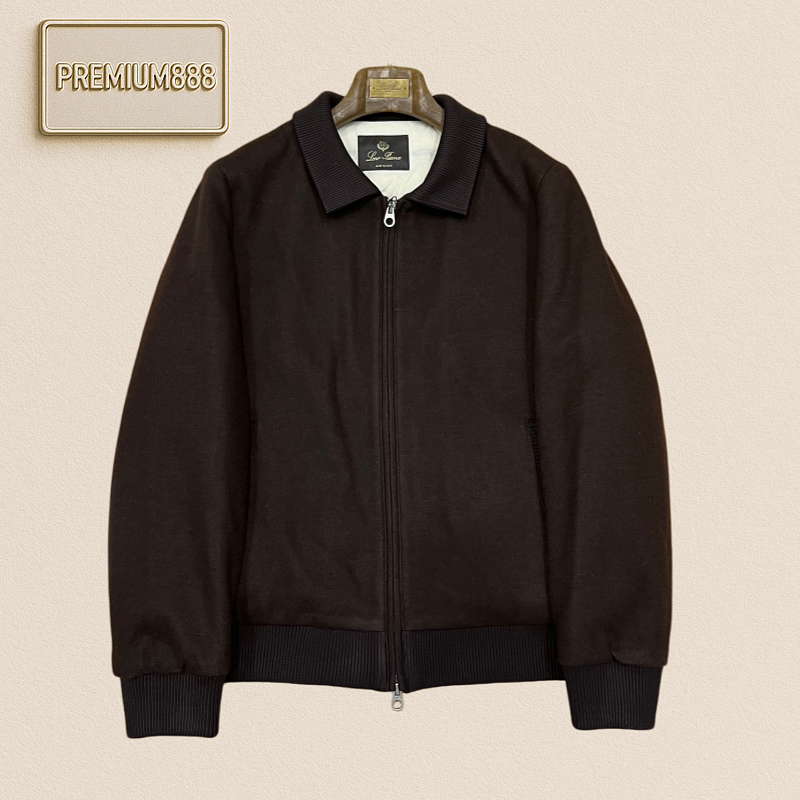 Loro Piana No. Yoo Pianya Embroidered Collar Casual Down Jacket