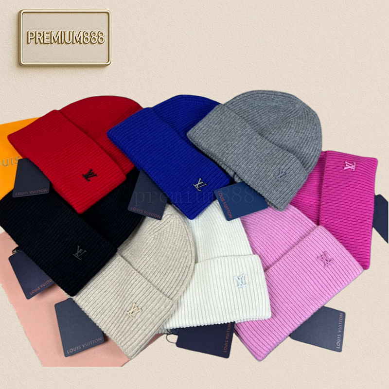 Louis Vuitton Bestseller Wool Knitted Woolen Cap 70 Wool 30 Rabbit Hair Fashionable Good Q