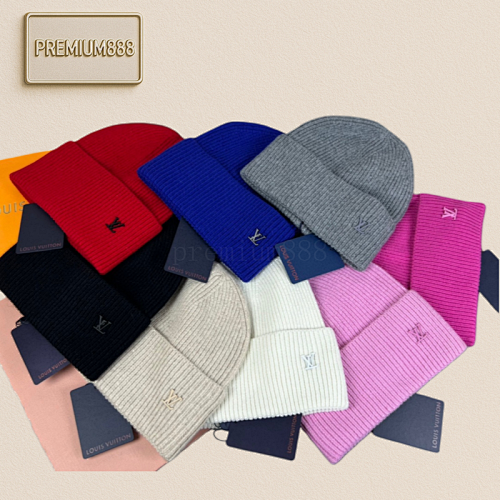 Louis Vuitton Bestseller Wool Knitted Woolen Cap 70 Wool 30 Rabbit Hair Fashionable Good Q