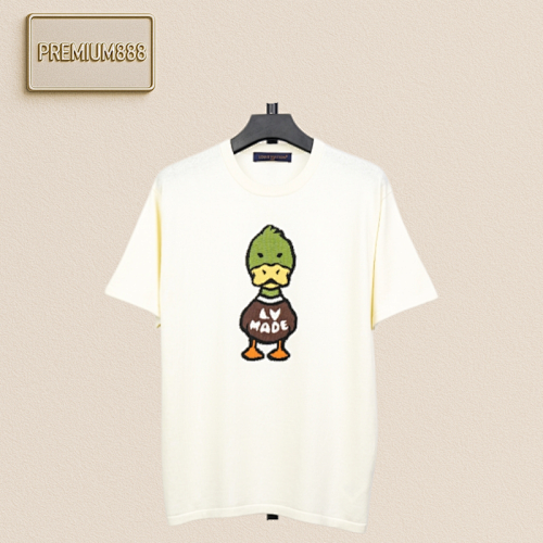 1v 22ss Nigo Duck Plaid Short Sleeve T-shirt
