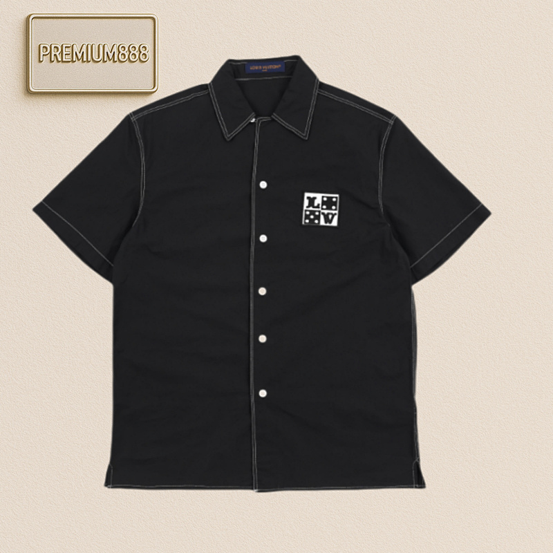 Louis Vuitton Lou IS Vuitton 25ss New Dice Short-sleeved Shirt