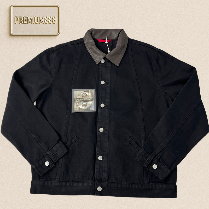 BC Denim Jacket - Black & White Version