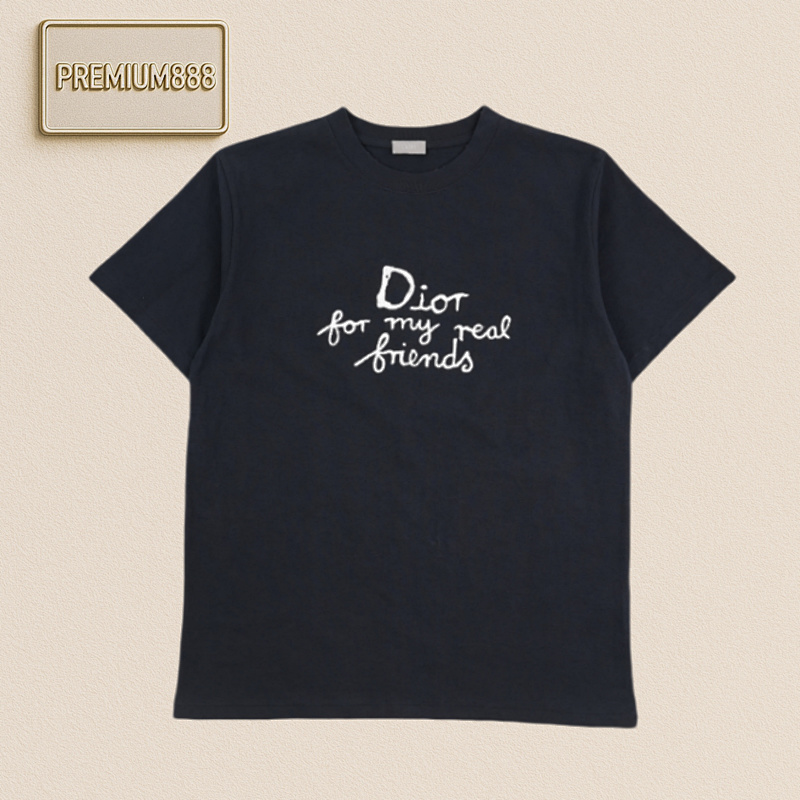 Dior Dio R Embroidered Wash Short Sleeves