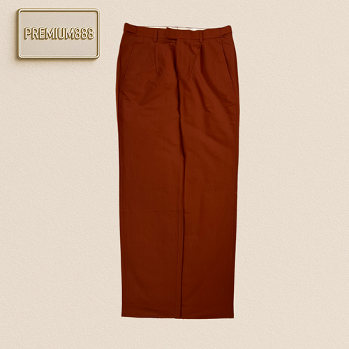 Zegna Jenia Simple Double Pleat Casual Pants