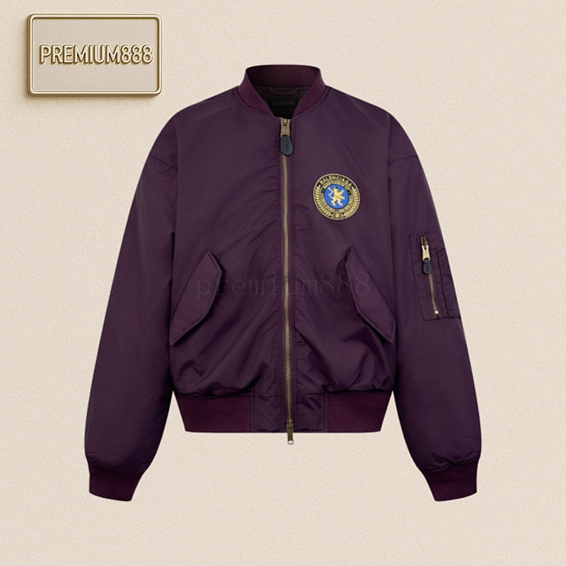 Balenciaga Applique Pilot Jacket