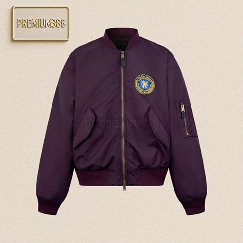 Balenciaga Applique Pilot Jacket